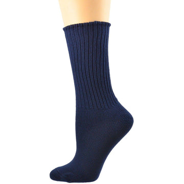Women's Organic Cotton Crew Socks - in Smaller Sizes for Kids' School