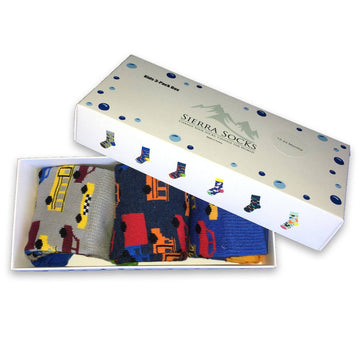 Cute and Colorful Socks for Toddler Boys and Girls, Combed Cotton Crew