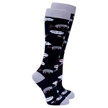 Women's Lazy Sloth Knee High Socks