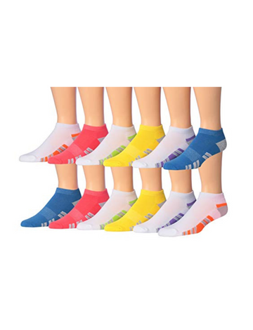 JAMES FIALLO Men's 12-Pairs Performance Low Cut Athletic Harmonious