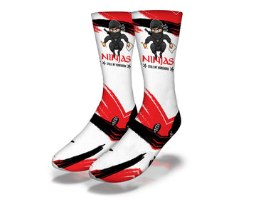 Ninja's Stole My Homework Socks 1