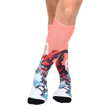Sierra Socks Alpine Racer Pattern CoolMax Socks, Nature Collection for