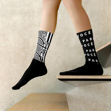 2882Sport™ Para Você Ribbed Crew Socks