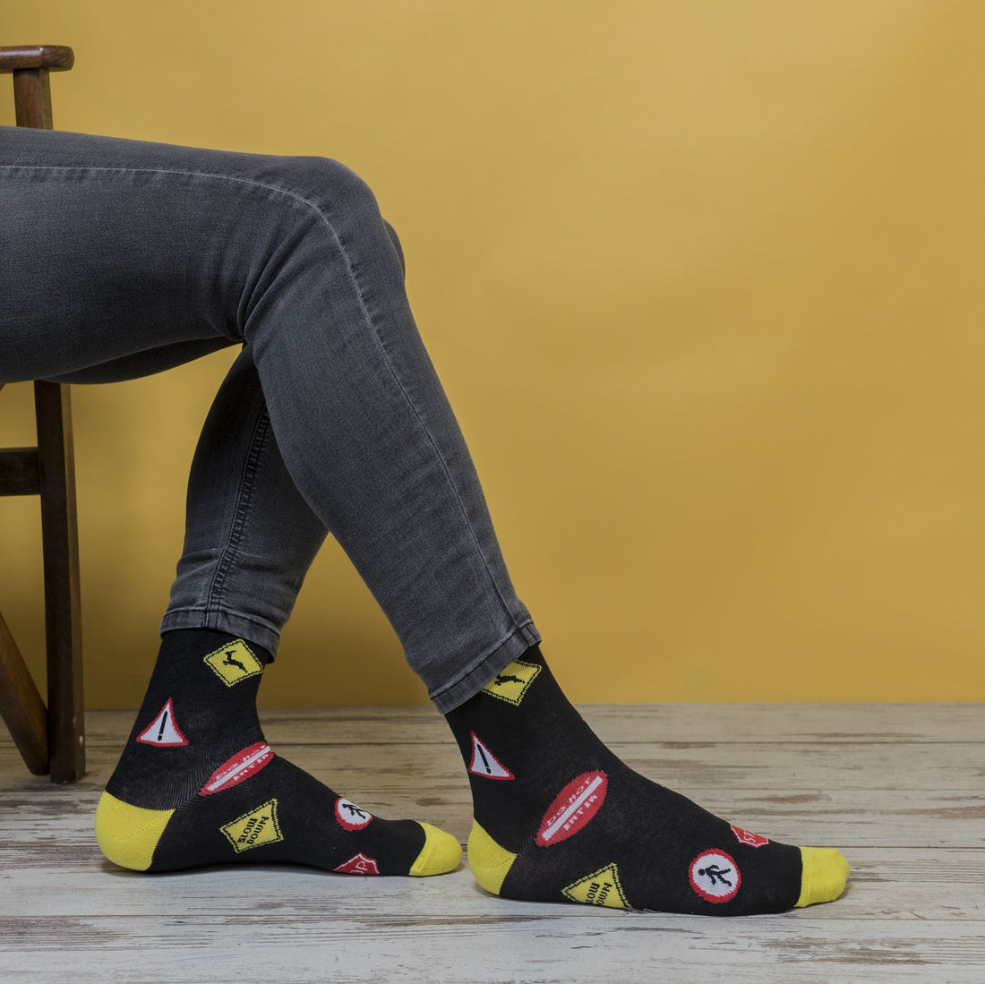 Men's Traffic Signs Socks
