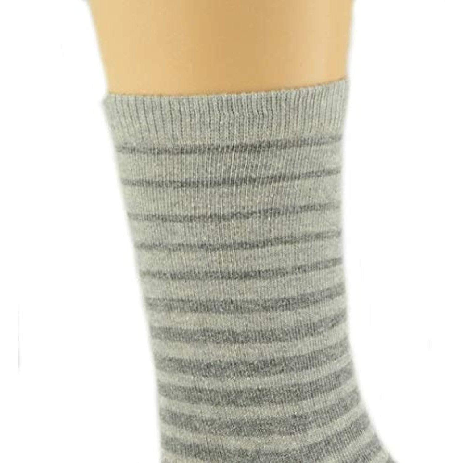 Sierra Socks Women's Striped Cotton 1 Pair or 3 Pair Pack Socks
