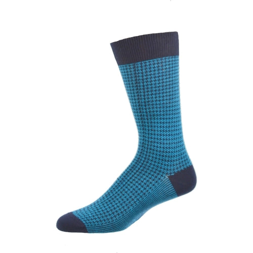 Men's Cotton Crew Dress Socks in Soft Combed Cotton