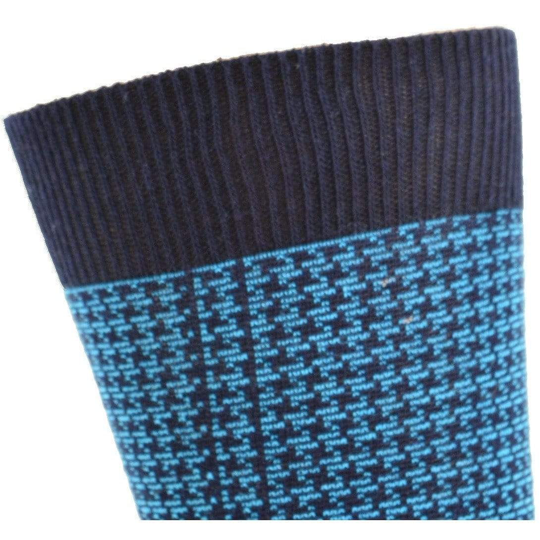Men's Cotton Crew Dress Socks in Soft Combed Cotton