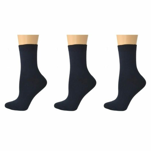 Men's Quarter-Hi Bamboo Socks (3 Pair Packs)