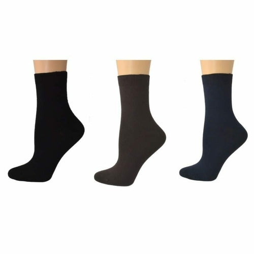Men's Quarter-Hi Bamboo Socks (3 Pair Packs)