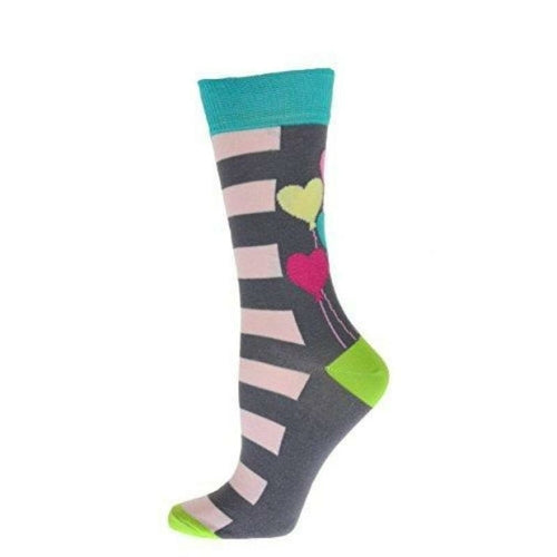 Colorful Cotton Women's Crew Socks