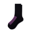 Cotton Crew Mesh Top Cushioned Sole Performance Socks for Women