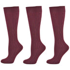 Women's Knee High Socks, Girls & Boys School Uniform Socks