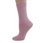 Women's Diamond Pattern Argyle Bamboo Crew Socks