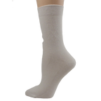 Women's Diamond Pattern Argyle Bamboo Crew Socks