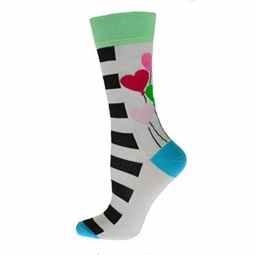 Colorful Cotton Women's Crew Socks