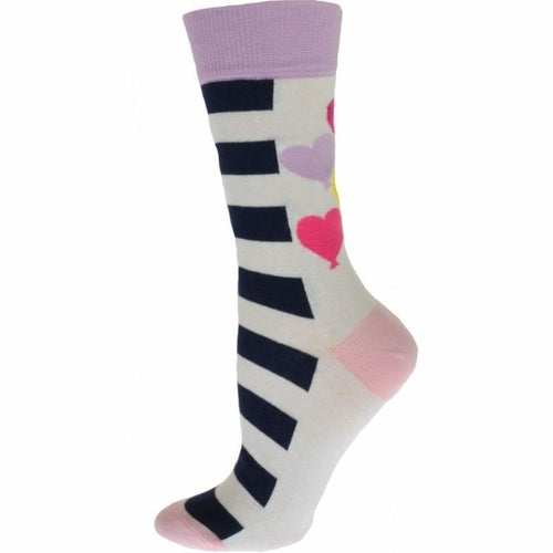 Colorful Cotton Women's Crew Socks