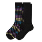 Men's Dressy Crew Socks in Combed Cotton (2-Pair Packs)