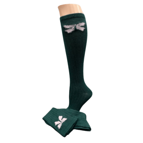 Women's Bow Socks, Women's Acrylic Knee-Hi Socks, Women's Boot Socks