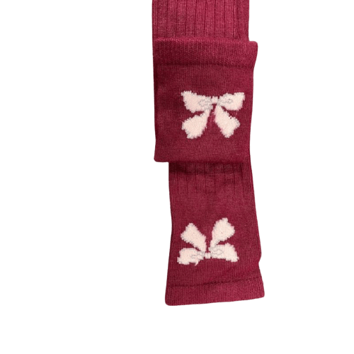 Women's Bow Socks, Women's Acrylic Knee-Hi Socks, Women's Boot Socks