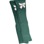 Women's Bow Socks, Women's Acrylic Knee-Hi Socks, Women's Boot Socks