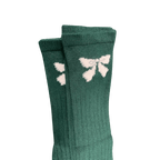 Women's Bow Socks, Women's Acrylic Knee-Hi Socks, Women's Boot Socks