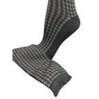 Women's Hound's-tooth Bamboo Crew Socks - 2 Pair Pack