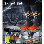 Heated Set Rechargeable - Heated Socks And Hand Warmers For Men - 2