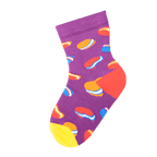Cute and Colorful Socks for Toddler Boys and Girls, Combed Cotton Crew