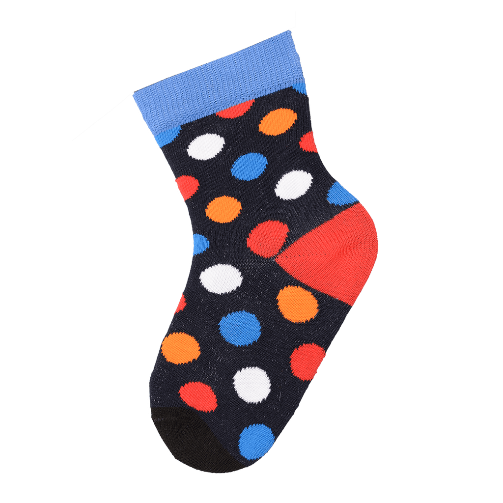 Cute and Colorful Socks for Toddler Boys and Girls, Combed Cotton Crew