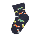 Cute and Colorful Socks for Toddler Boys and Girls, Combed Cotton Crew