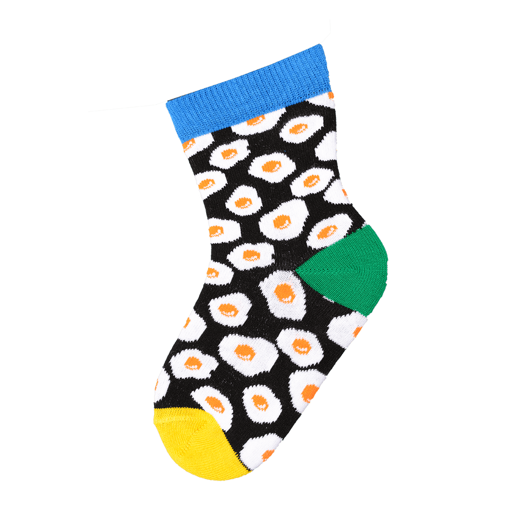 Cute and Colorful Socks for Toddler Boys and Girls, Combed Cotton Crew
