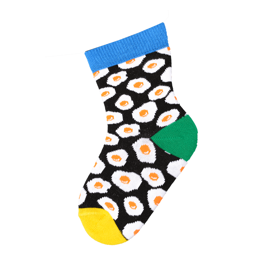 Cute and Colorful Socks for Toddler Boys and Girls, Combed Cotton Crew