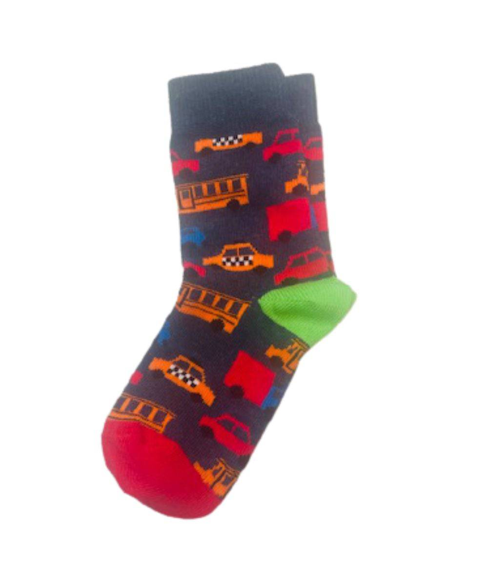 Cute and Colorful Socks for Toddler Boys and Girls, Combed Cotton Crew