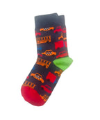Cute and Colorful Socks for Toddler Boys and Girls, Combed Cotton Crew