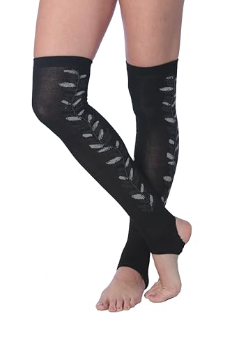 Tipi Toe Women Stirrup Designed Socks - Lightweight Girl's Toeless