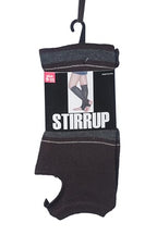 Tipi Toe Women’s Stirrup Socks – Over the Knee - Brown Striped Color