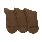Diabetic Arthritic Cotton Ankle Cushioned 3 Pair Pack Men Socks