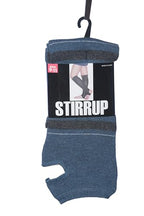 Tipi Toe Women’s Stirrup Socks – Over the Knee - Denim  Striped Color