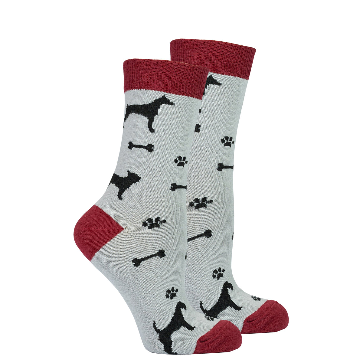 Women's Shadow Dog  Socks