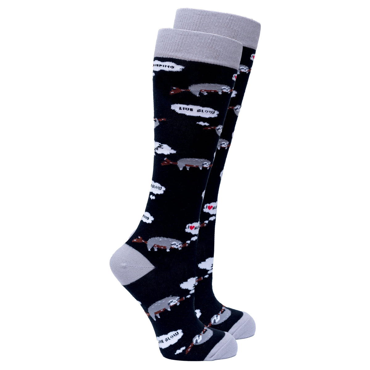 Women's Lazy Sloth Knee High Socks