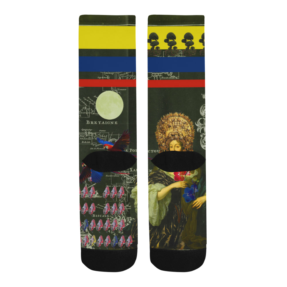 THE FLOWERS OF THE QUEEN Socks
