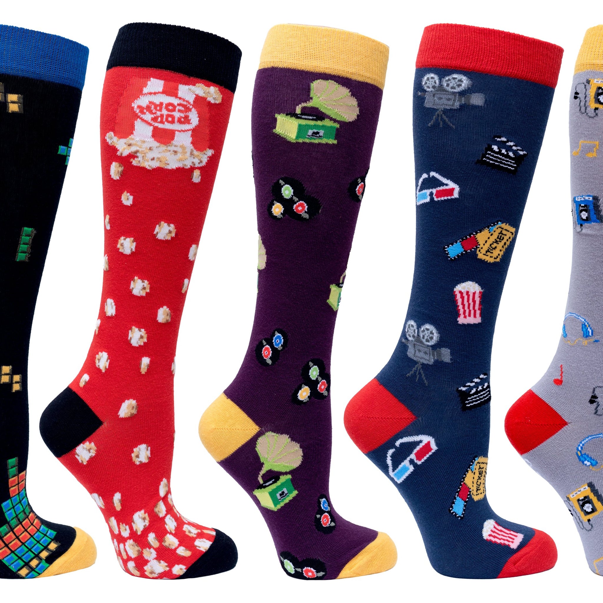 Women's More Fun Knee High Socks Set