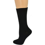 Organic Cotton Midweight Outdoor Unisex Athletic Crew Socks 3 Pair