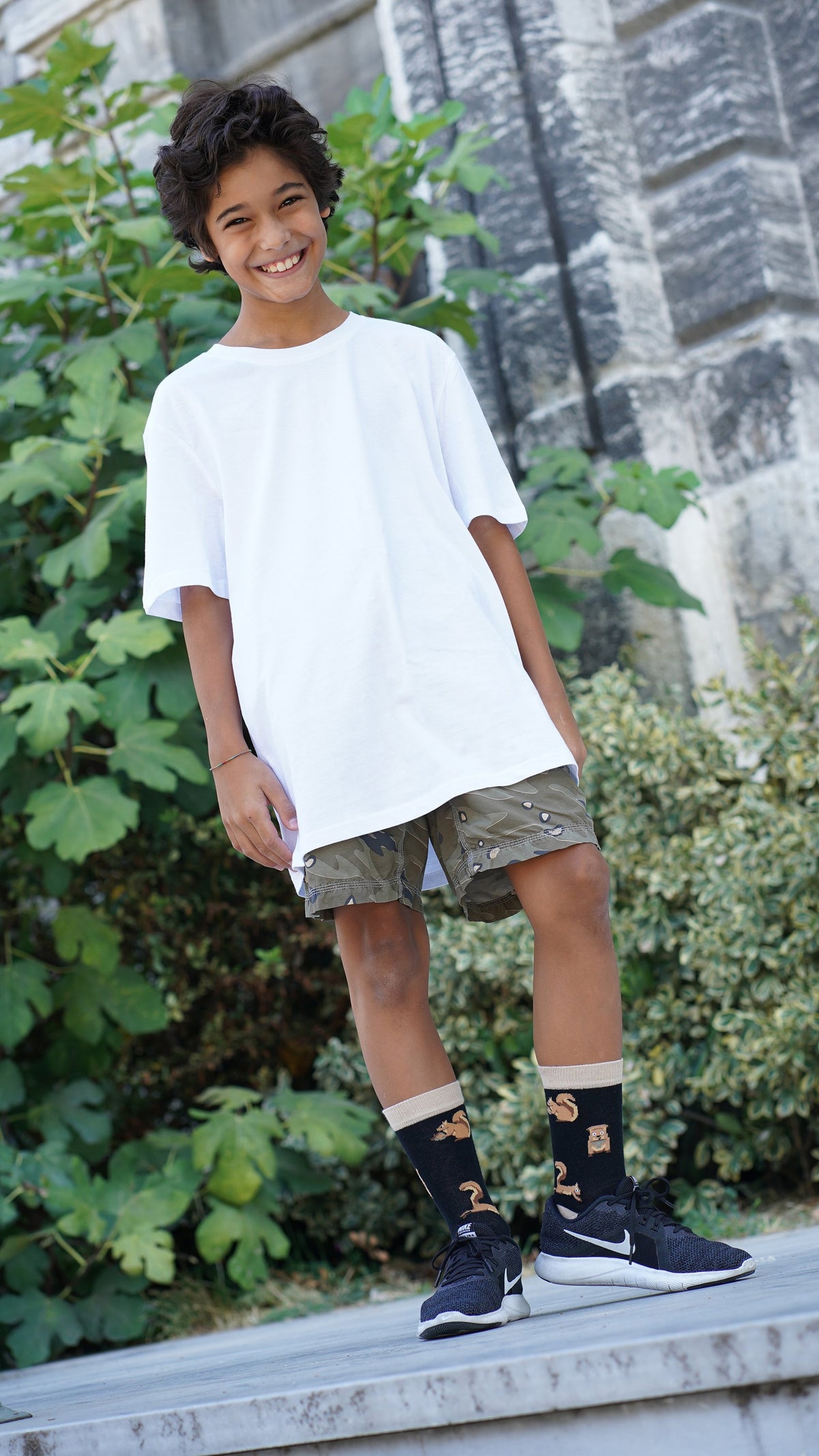 Kids Squirrel Socks