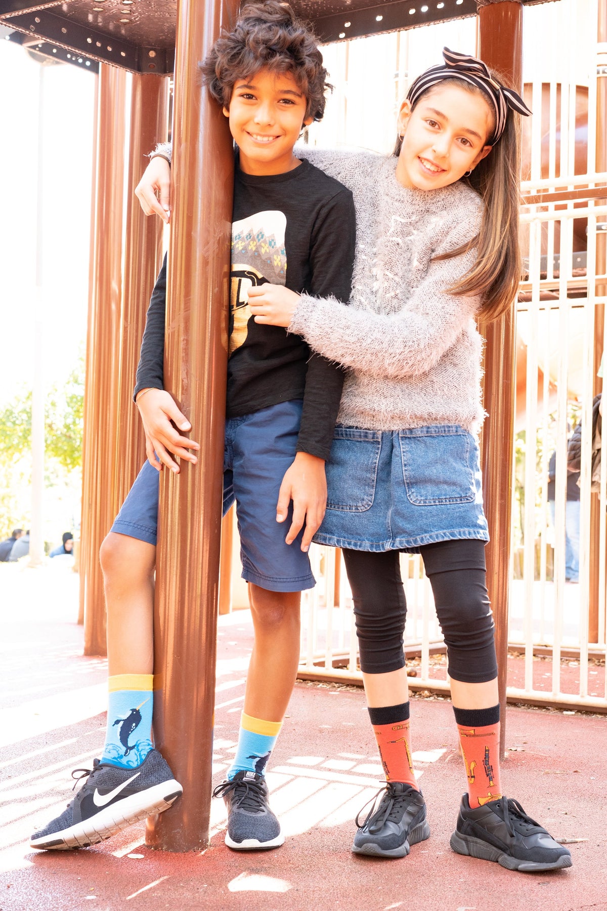Kids Brass Socks