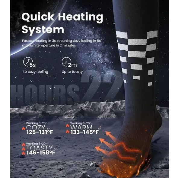 Heated Set Rechargeable - Heated Socks And Hand Warmers For Men - 2