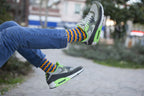 Men's Tangerine Wave Socks