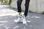 Men's Admiral Lemon Argyle Socks