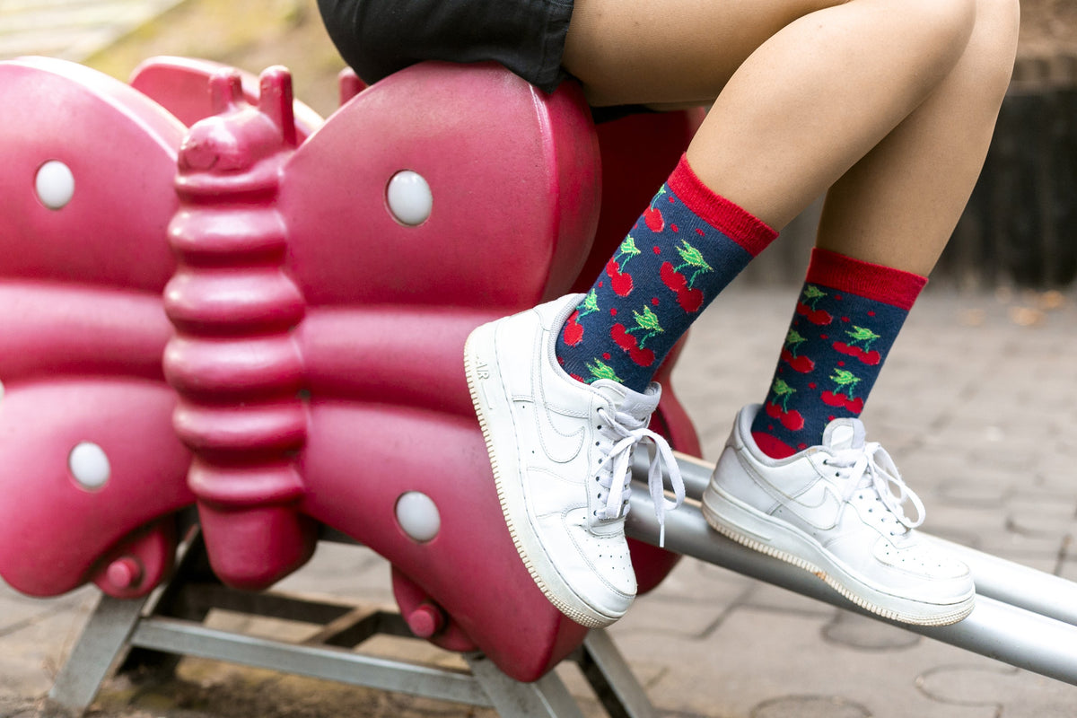 Women's Cheerful Fruits Socks Set