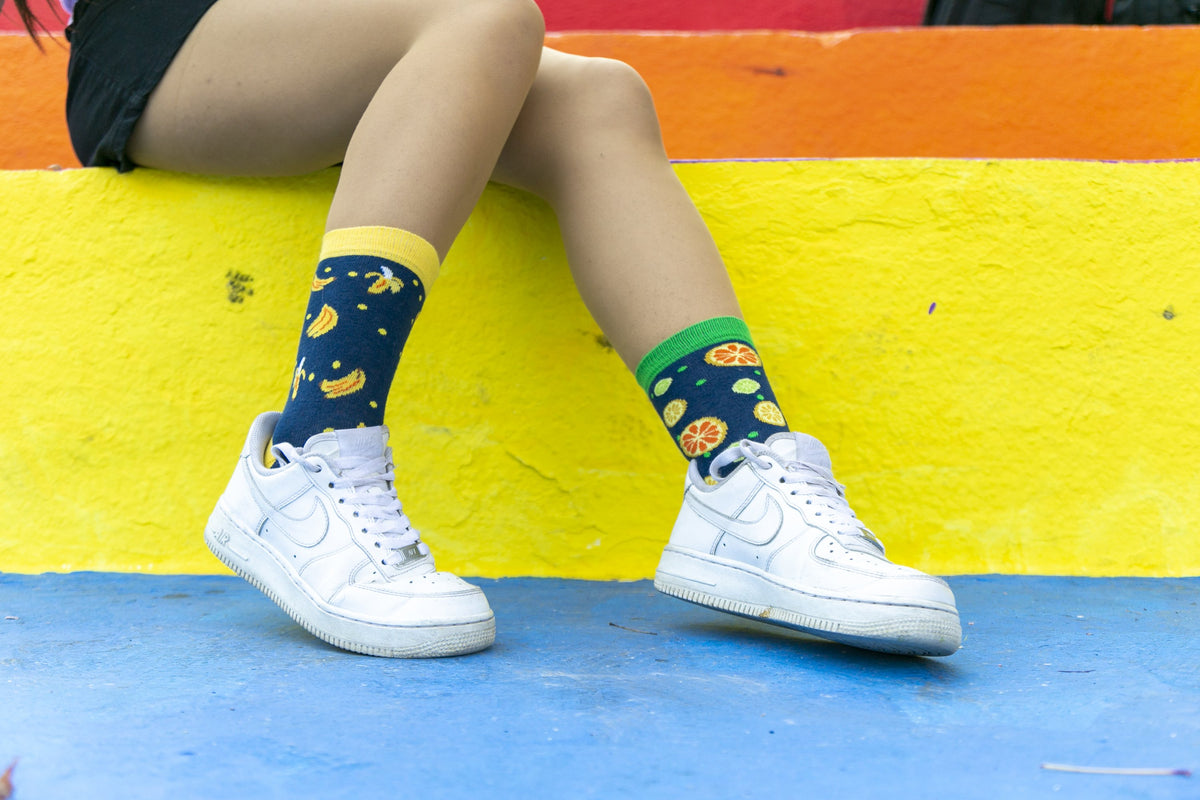 Women's Cheerful Fruits Socks Set